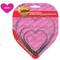 Wilton Nesting Heart-Shaped Cookie Cutters 4-Piece Set Ruffled